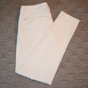 Lilly Pulitzer White Worth Skinny Size 8
